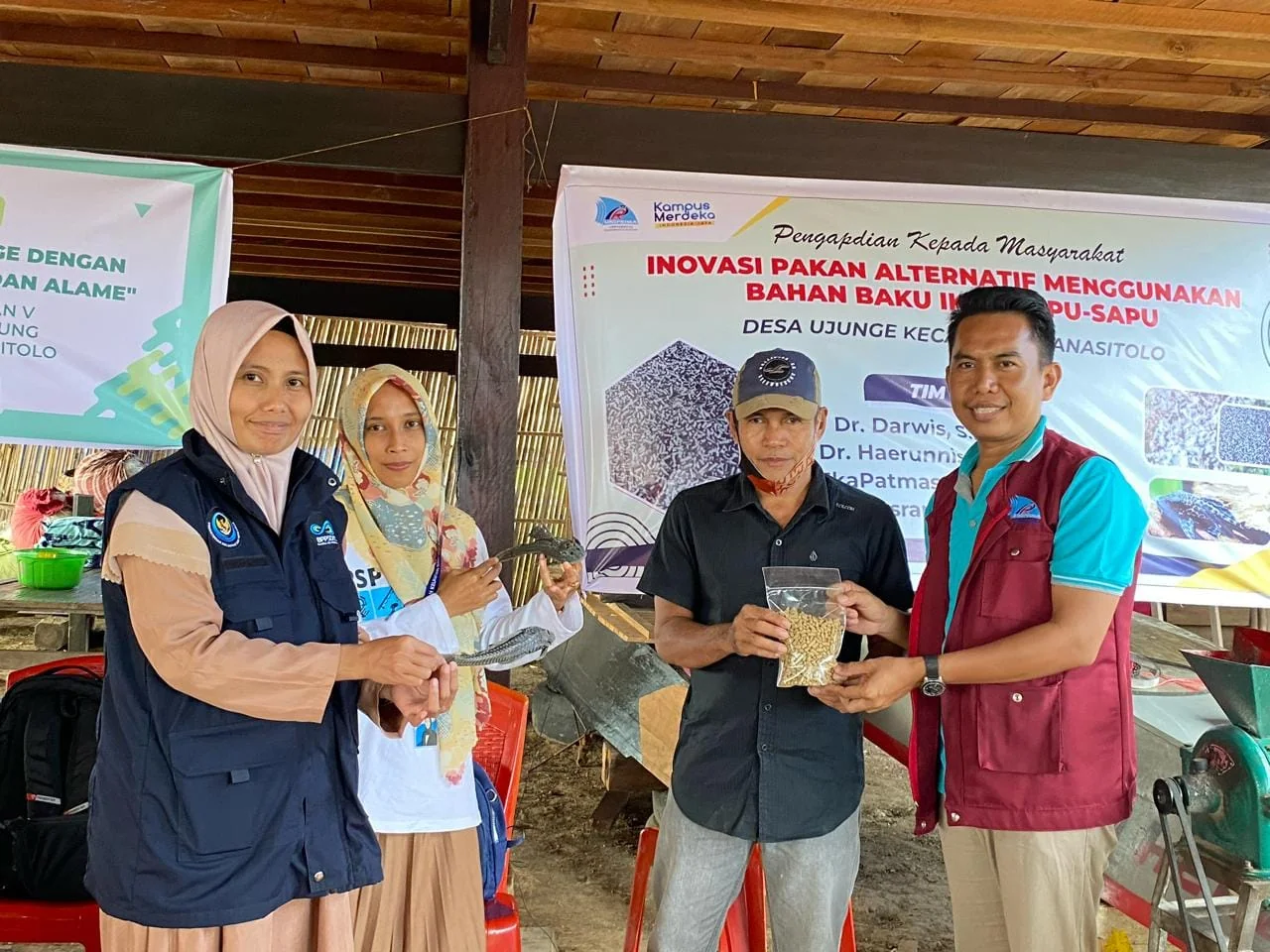 Dokumentasi edukasi masyarakat CV Rajaza
